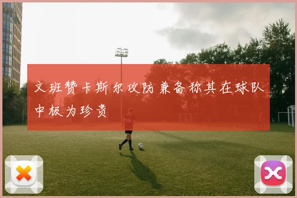 文班赞卡斯尔攻防兼备称其在球队中极为珍贵